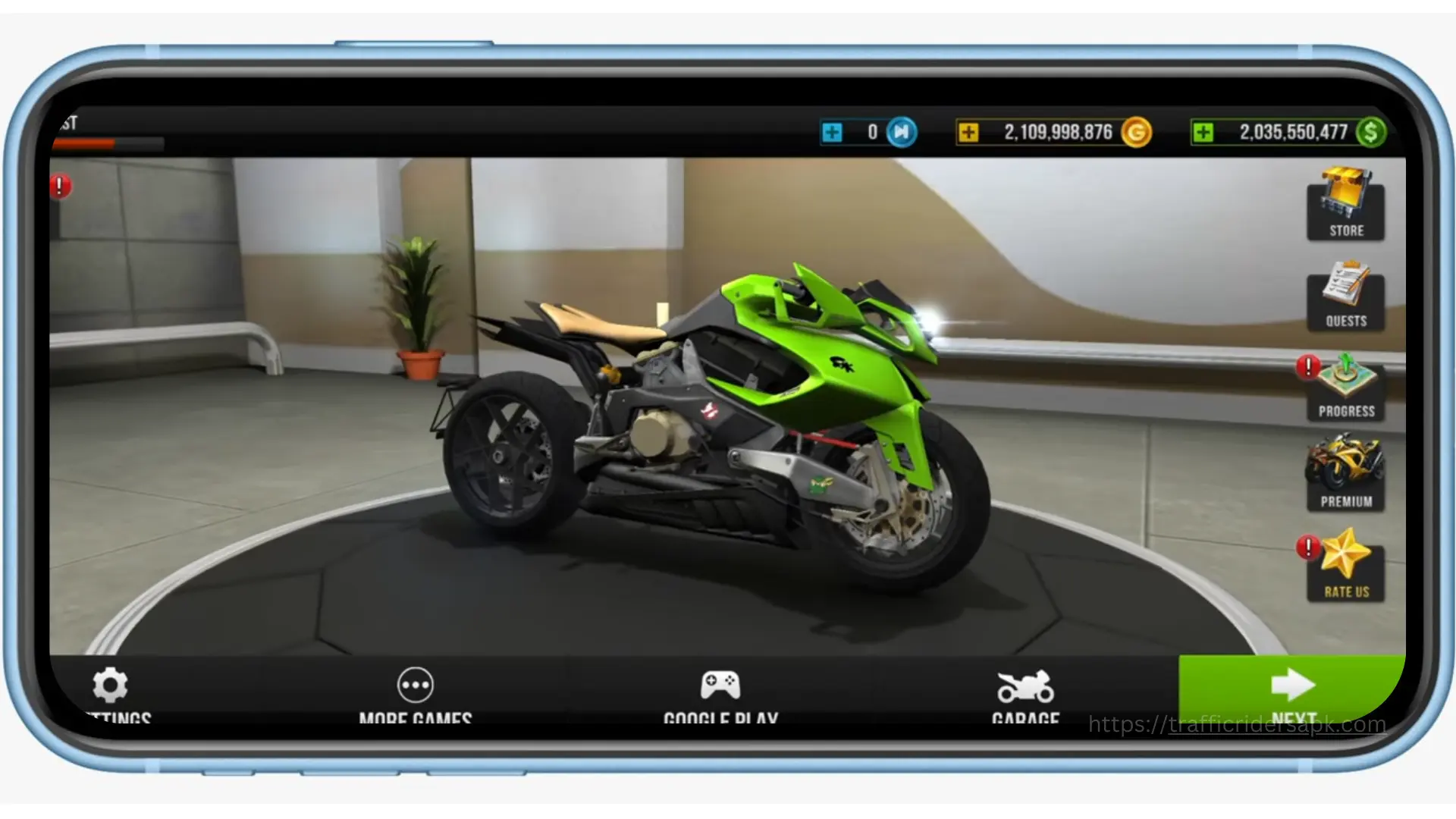 Download Traffic Rider MOD APK 2025 v2.0 (Unlimited Money) 6 Premium Unlocked