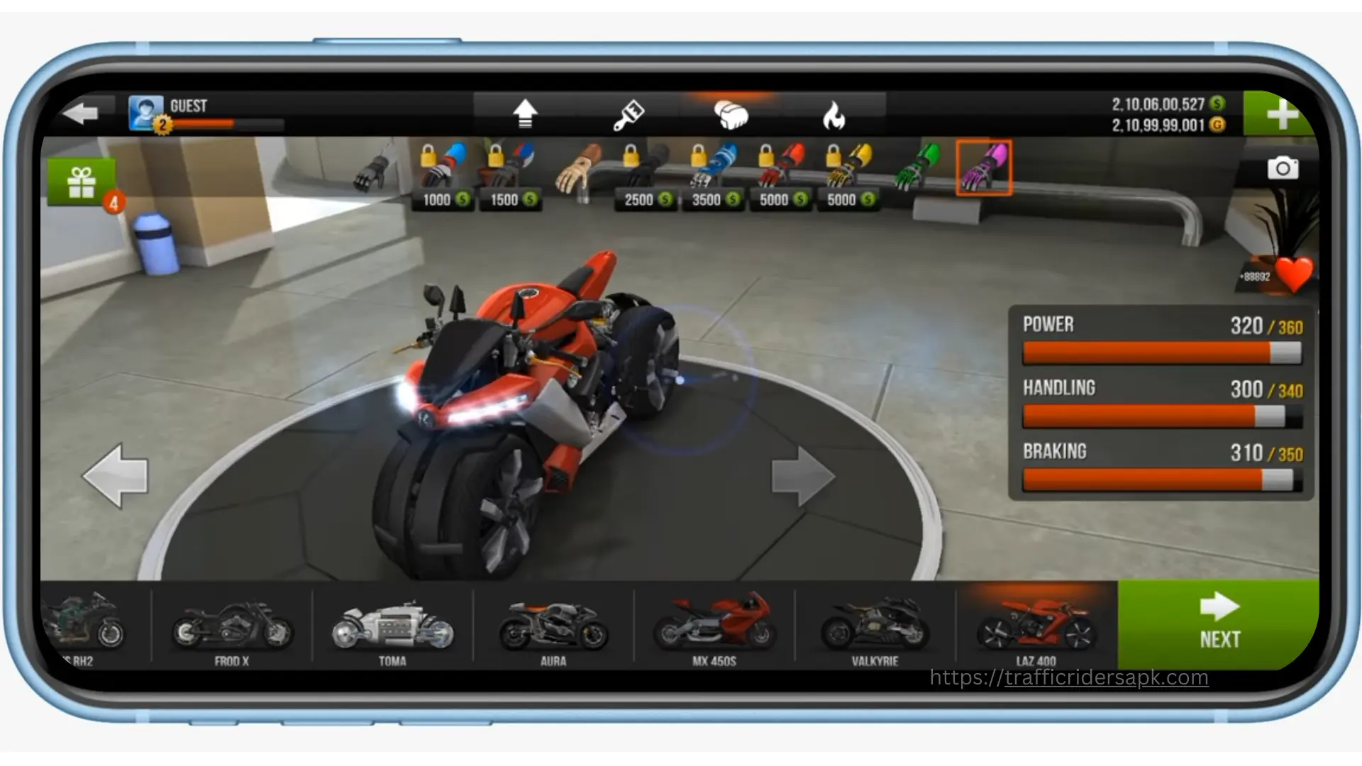 Download Traffic Rider MOD APK 2025 v2.0 (Unlimited Money) 8 Unlimited Coins