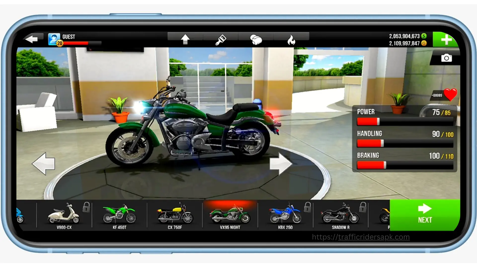 Download Traffic Rider MOD APK 2025 v2.0 (Unlimited Money) 9 Unlimited Nitro