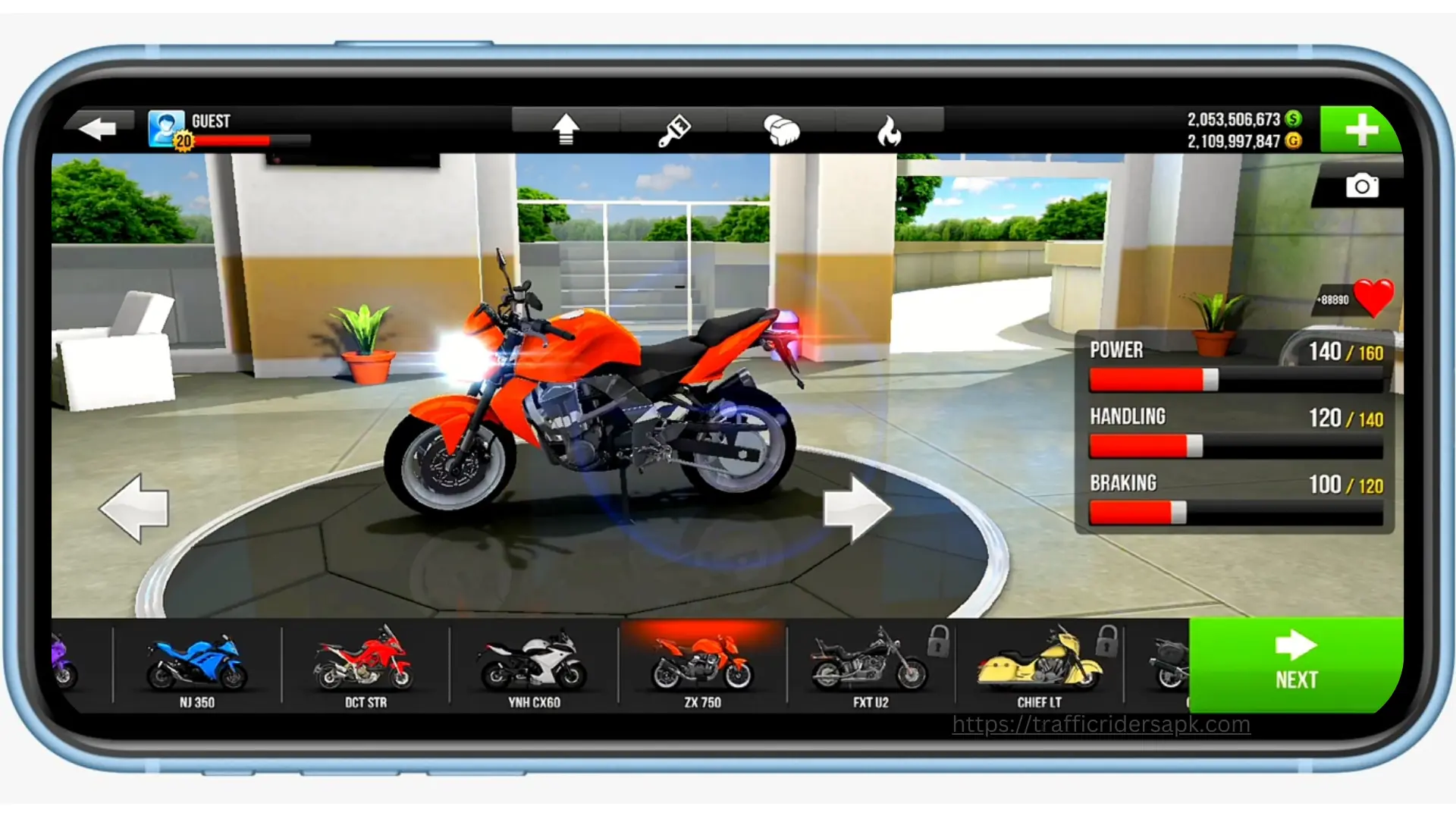 Download Traffic Rider MOD APK 2025 v2.0 (Unlimited Money) 11 Anti-Ban