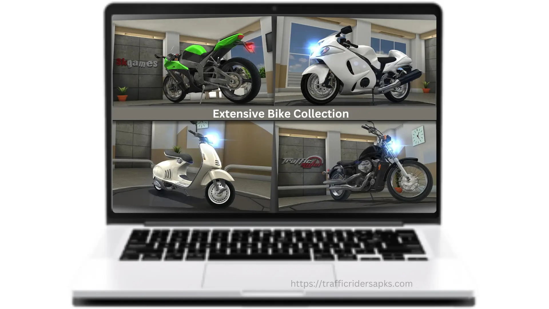Download Traffic Rider For PC 2025 v2.0 (Unlimited Money) 4 Extensive Bike Collection