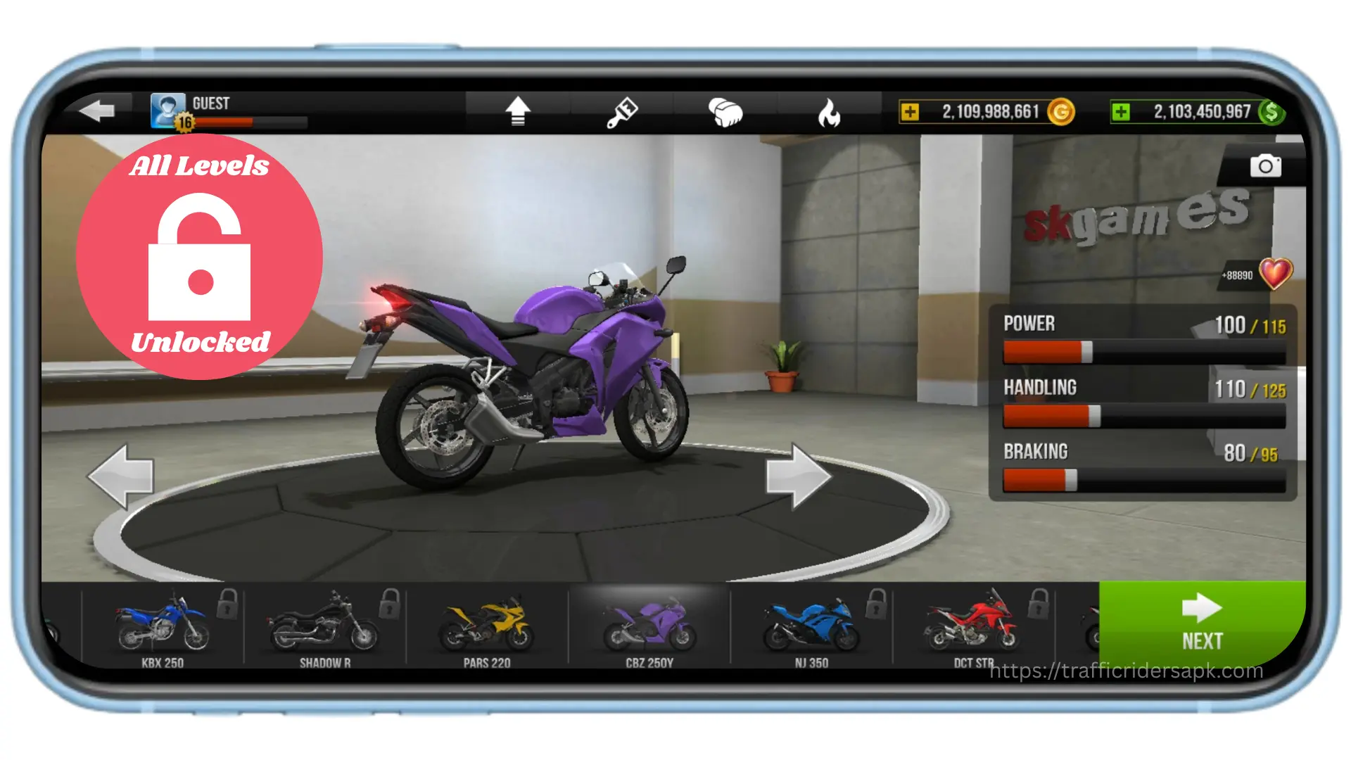 Download Traffic Rider MOD APK 2025 v2.0 (Unlimited Money) 16 All Levels Unlocked